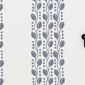 Schumacher NEW Lillian Vine Carbon Wallpaper Washable Strippable 27” X 9 Yards
